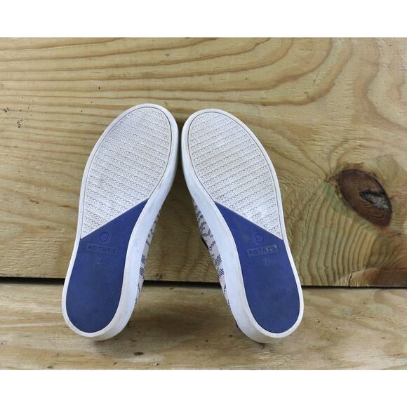 Rothy's Shoes 7.5 Womens Animal Print Maritime Tiger Slip On Sneakers Athletic - Picture 6 of 8